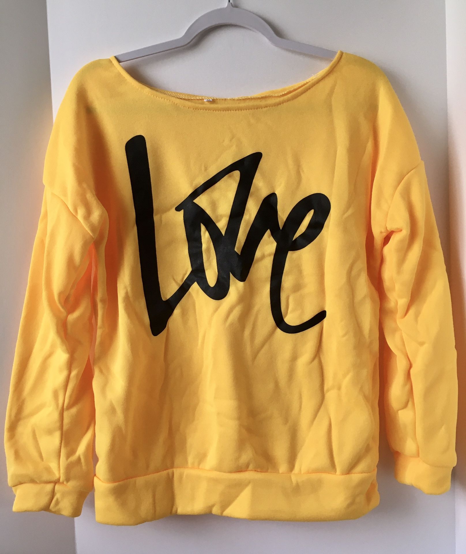 Love Sweatshirt, XL