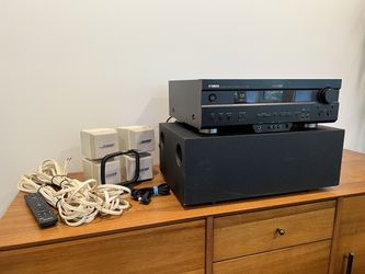 Yamaha Receiver + Bose Sound System