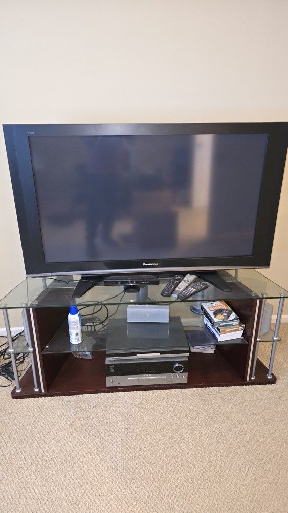 50 Inch Panasonic TV And Stand