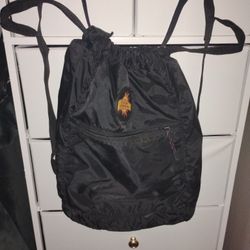 Summer Adventures Black Backpack Travel Bag 