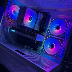 Gaming Pc | White | RTX | Intel | Ssd 
