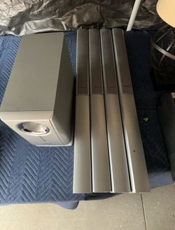 Panasonic 5 piece speaker set