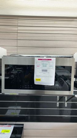 Samsung 2.1-cu ft Over-the-Range Microwave with Sensor Cooking ( Stainless steel