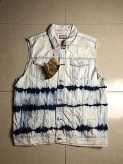 Parish nation denim vest size 3xl