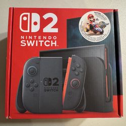 Brand New Sealed Nintendo Switch 2 Mariokart World Bundle