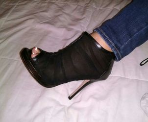 Black booties