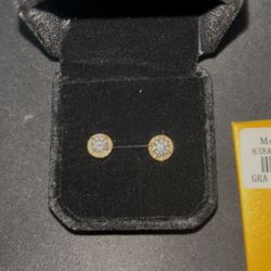 Moissanite  Earrings 