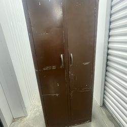 Old Metal Cabinet