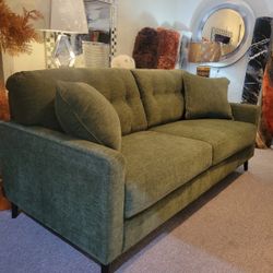 Green New Mid-Century Sofa