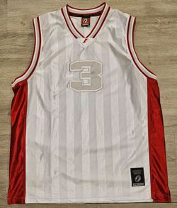 Philadelphia 76ers Iverson Reebok White Stitched Lrg Bassketball Jersey