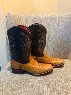 Bota de avestruz