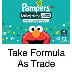 Pampers Baby Dry Size 6 Diapers Pañales 