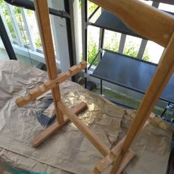 VINTAGE WOODEN RACK