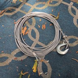 Galvanized Steel Winch Cable 20 Ft +