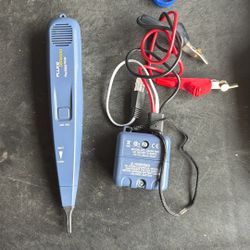 Tone Generator and Probe Kit Handheld Telephone Line Finder with Smart Tone Technology for Cable Fault Detection