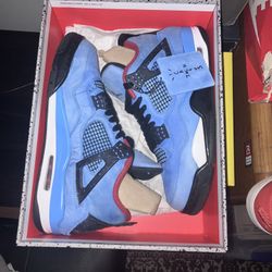 Air Jordan Travis Scott 4’s Size 11