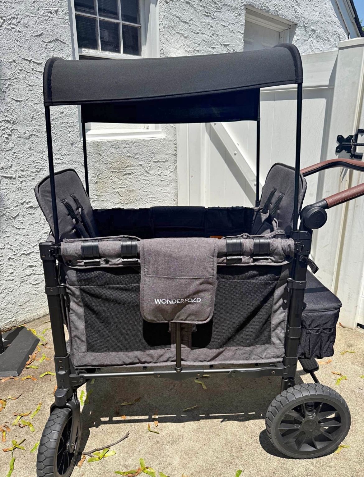 Wonderfold~W2(2kids/2seats)~luxury~wagon~with~canopy