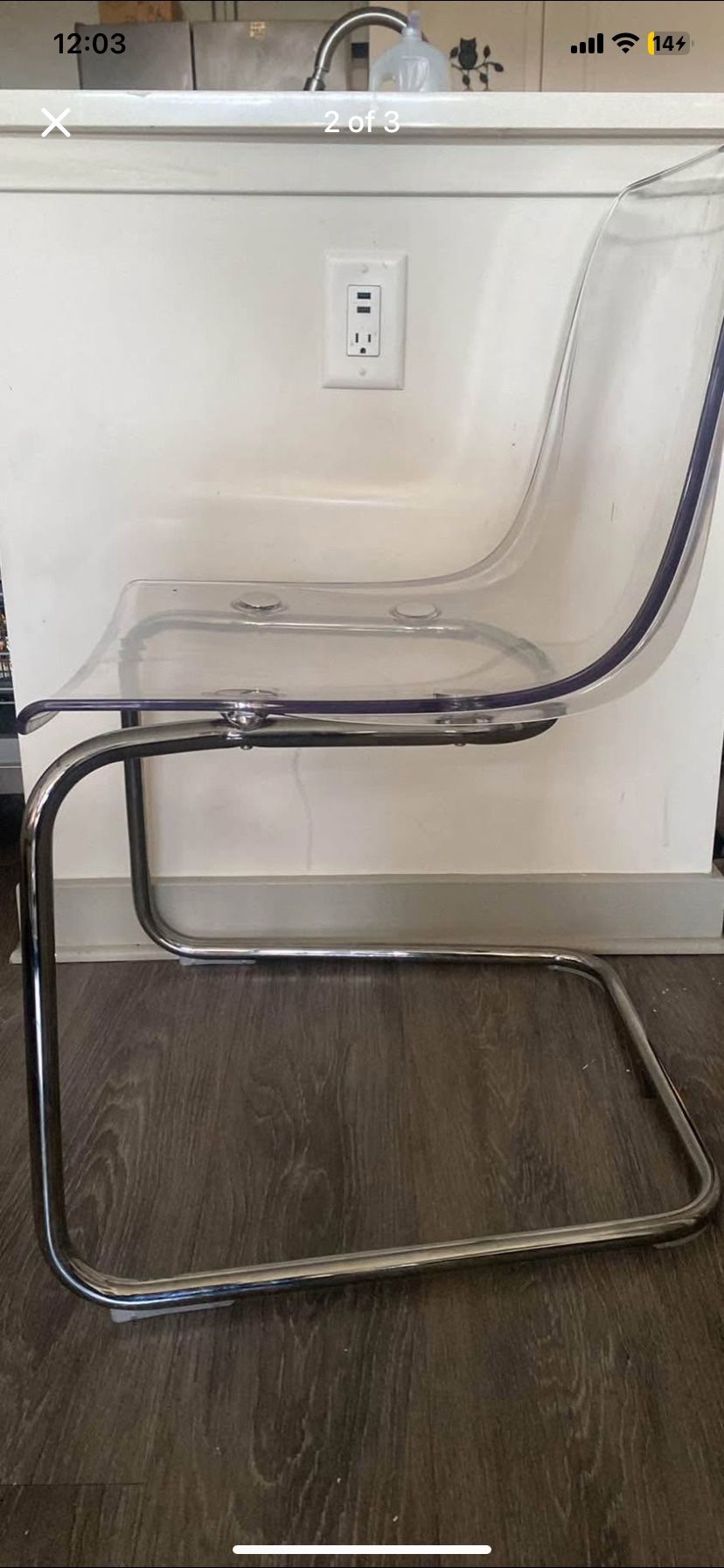 Clear Acrylic Chair IKEA