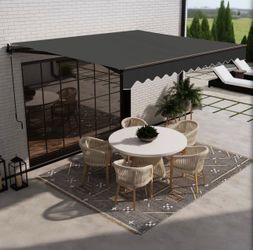 Aleko Black Awning - Brand New! Never opened..