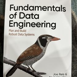 Fundamentals Of Data Engineering O’Reilly