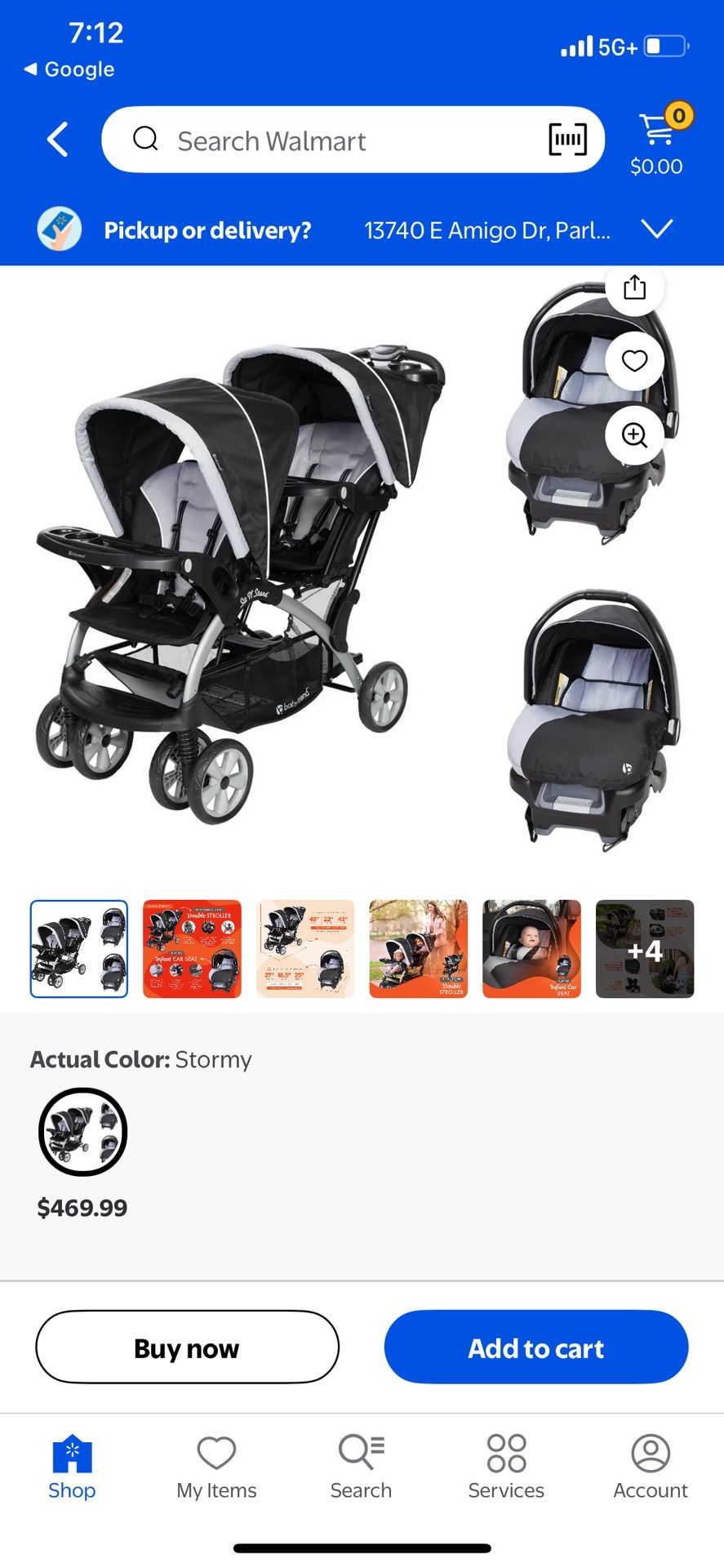Baby Trend Double Stroller And Car Seats