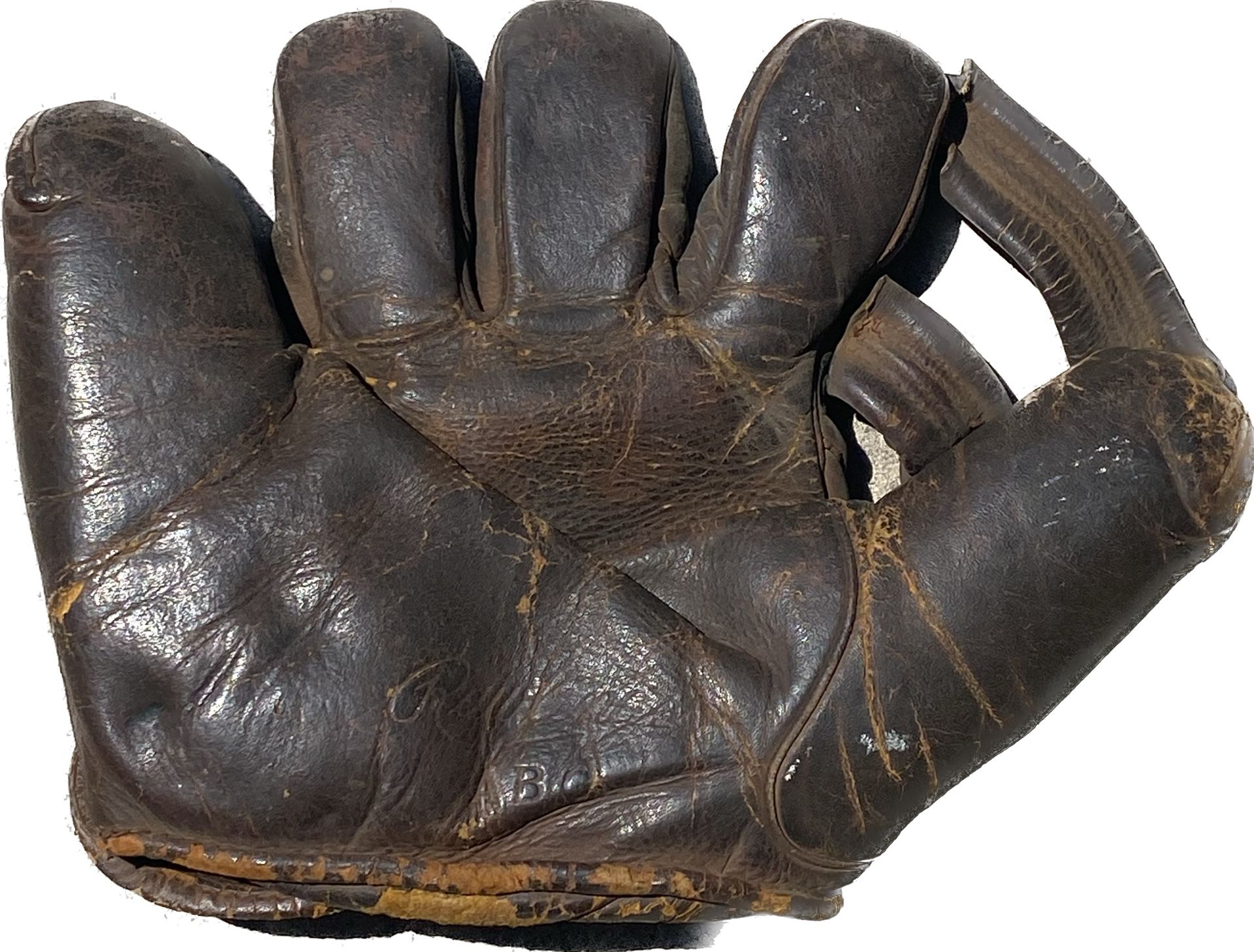 Rawlings Late 1930’s 1940’s Vintage Baseball Glove MLB