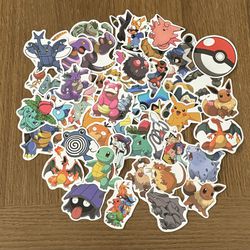Pokemon Stickers Lot
