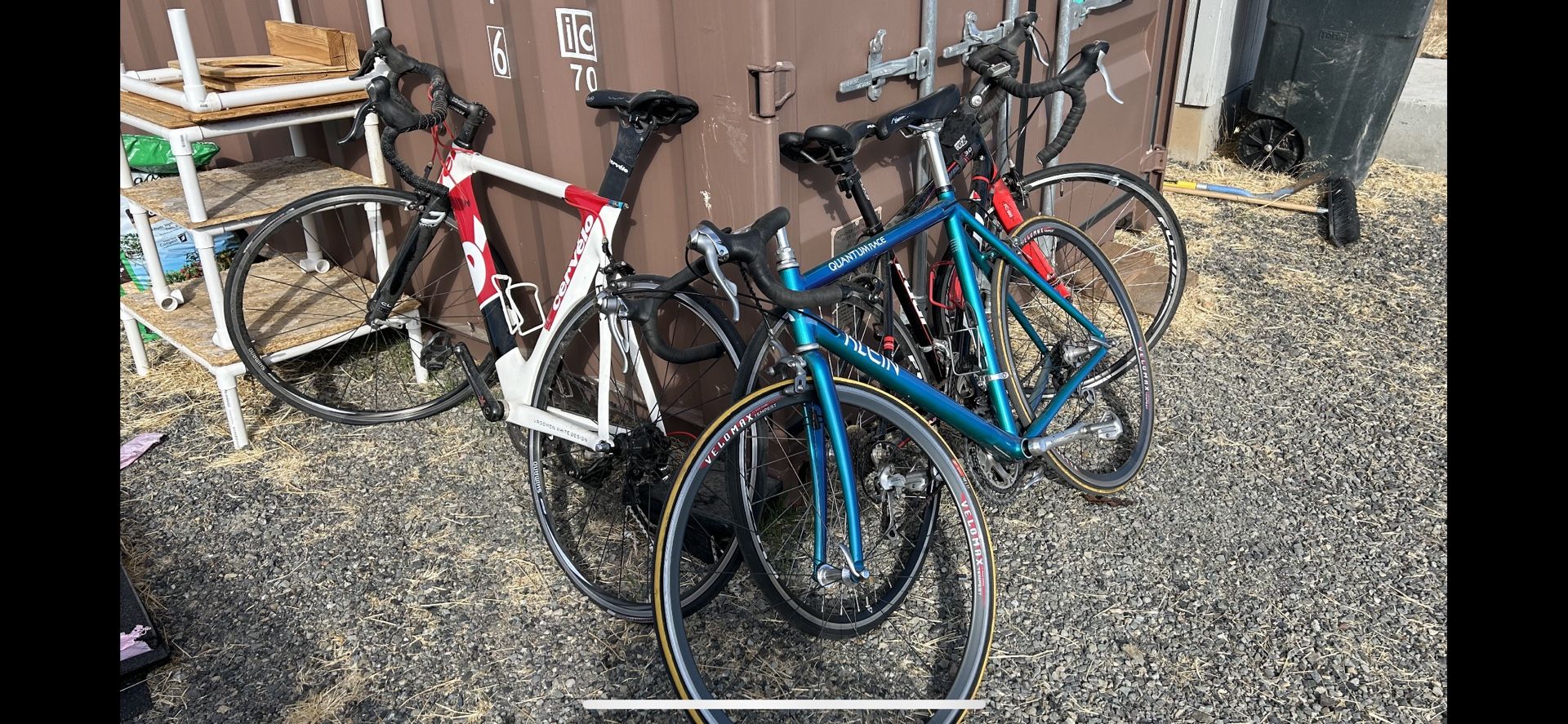 Various Road Bikes