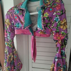 Sequin Long sleeve Shirt Show