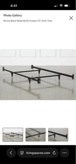 FREE! Queen size box spring, metal bed frame and headboard