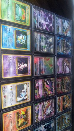 Pokémon cards Grail Lot Charizard Gengar Lugia Mewtwo Rayquaza