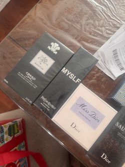 Designer Fragrance Bundle – Creed, YSL, Dior