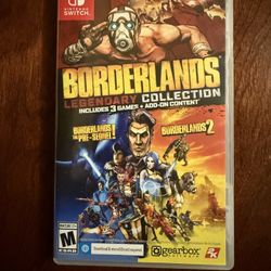 Borderlands Legendary Collection 1, 2, And Pre-Sequel Nintendo Switch