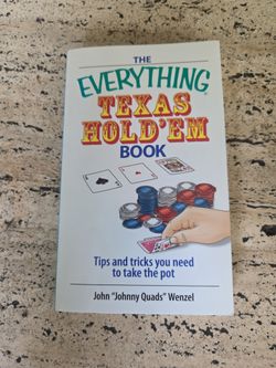 The Everything Texas Holder book