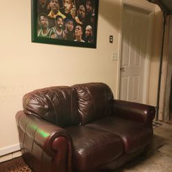 Beautiful Burgundy  SOFA & LOVESEAT SET