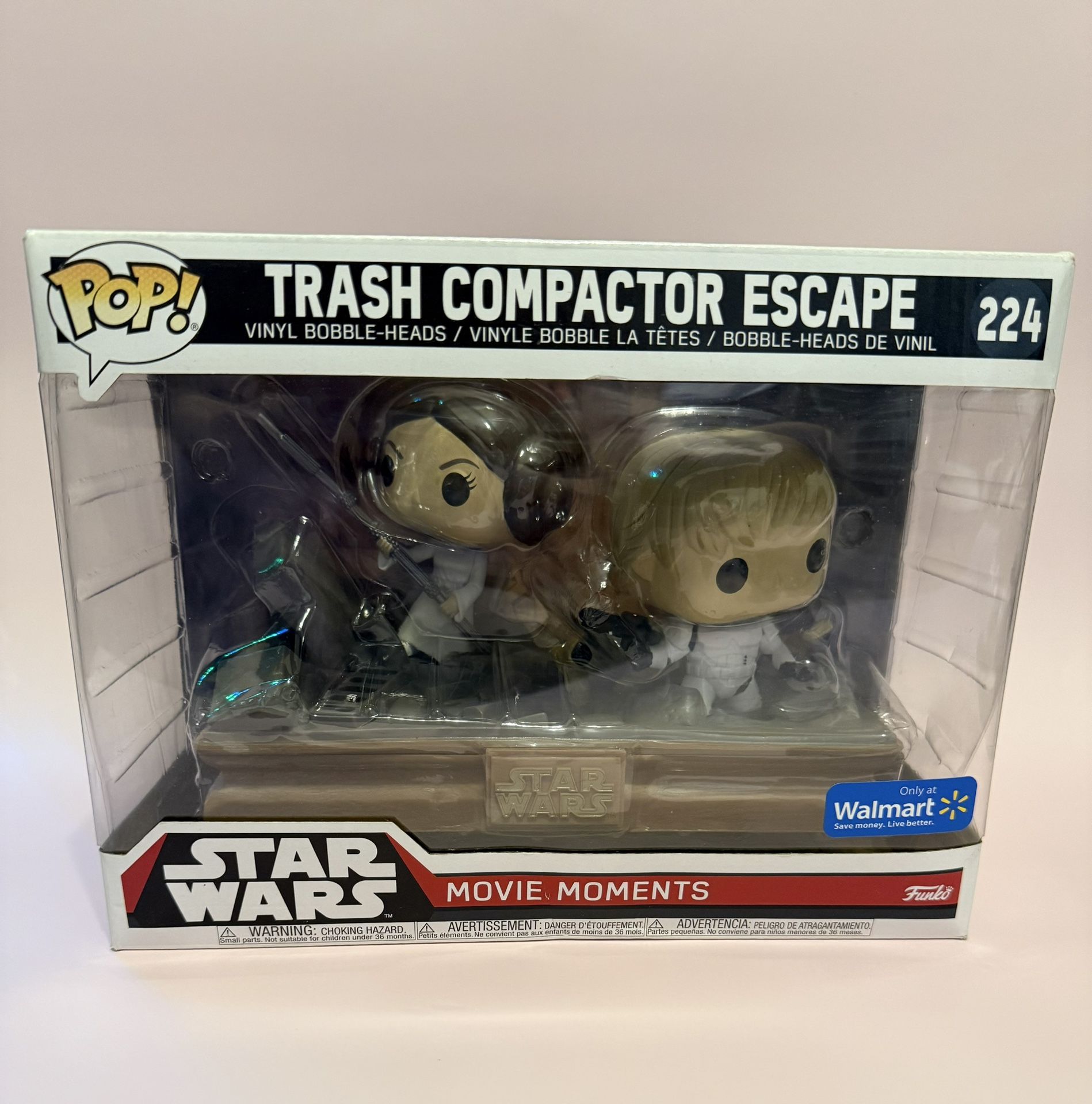 NEW. Funko Pop! Moments: Star Wars Trash Compactor Escape - Walmart (Exclusive)