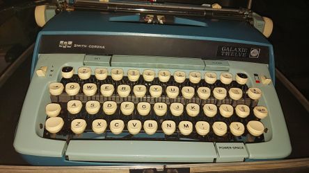 Galaxies Twelve Typewriter