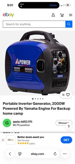 Yamaha generator.
