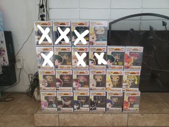 My Hero Academia Funko Lot.