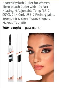 Electric eyelash curler