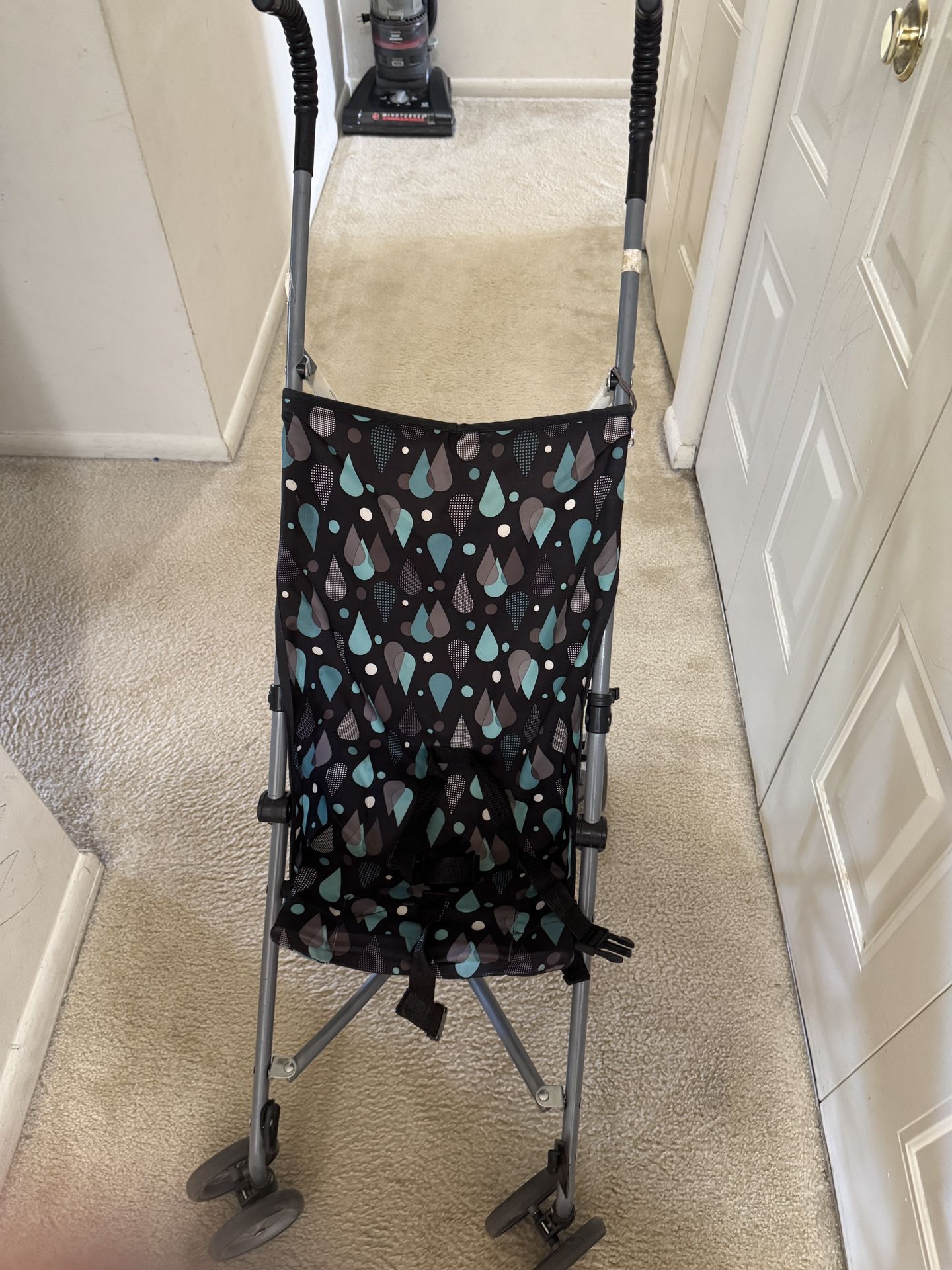 Baby stroller with toy baby stroller