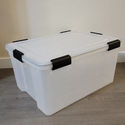 IRIS USA WEATHERPRO Plastic Storage Box 15 GAL