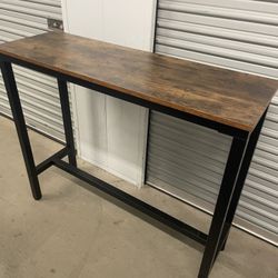 Finnhomy 52.7" Industrial Bar Table  - Counter Height 