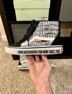 Vans Sk8-Hi Baker Skateboards Size 11 