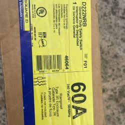 60 Disconnect Heavy Duty  Safety 