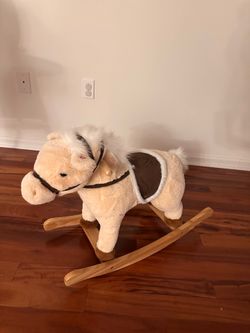 Animated Rocking Horse with Realistic Sounds