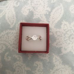 Real 925 Sterling Silver Wedding Ring Size 6