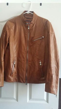 Ralph Lauren leather jacket size l