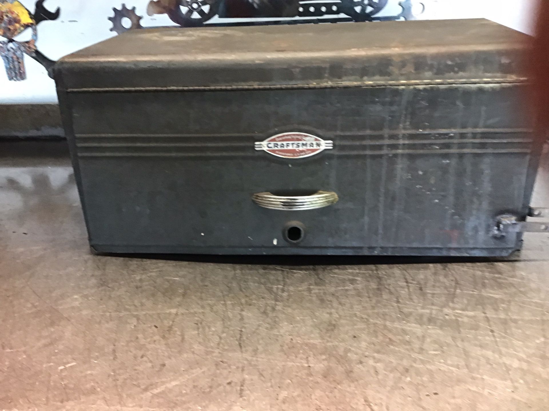 Vintage Craftsman Toolbox 