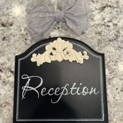 Wood Wedding Sign